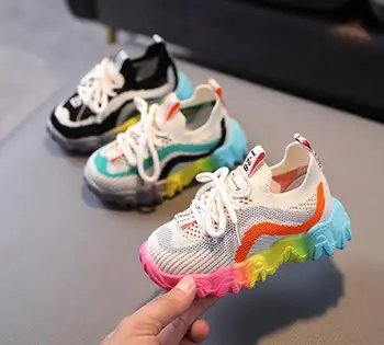 New Baby Sneakers 2020 Fashion Children's Flat Shoes Baby Kids Girls Boys Shoes Stretch Breathable Mesh Sports Running Shoes
New Baby Sneakers 2020 Fashion Children's Flat Shoes Baby Kids Girls Boys Shoes Stretch Breathable Mesh Sports Running Shoes