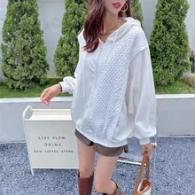 Womens Casual Hoodie Autumn New 2021 Solid Color Zipper Long Sleeve Hooded Korean Fashion Loose Simplicity Ladies Jacket
Womens Casual Hoodie Autumn New 2021 Solid Color Zipper Long Sleeve Hooded Korean Fashion Loose Simplicity Ladies Jacket