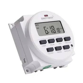MeterMall 12V/24V/110V/220V AC/DC Digital Intelligent Power Timer Switch Programmable Relay Control Timer
MeterMall 12V/24V/110V/220V AC/DC Digital Intelligent Power Timer Switch Programmable Relay Control Timer