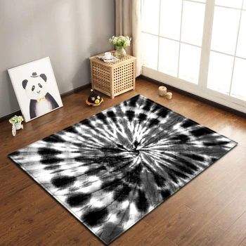 Nordic Style Living Room Carpet Blank and White Bedside Corrider Rugs Floor Mat Tie Dye Printed Colorful Carpets for Bedroom 
Nordic Style Living Room Carpet Blank and White Bedside Corrider Rugs Floor Mat Tie Dye Printed Colorful Carpets for Bedroom