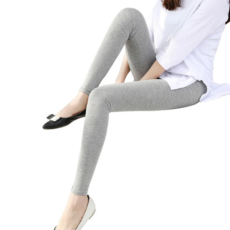 ELIfashion Women's new modal Leggings Ankle-Length Solid Colors Thin Section Elastic Nine-point Pants
ELIfashion Women's new modal Leggings Ankle-Length Solid Colors Thin Section Elastic Nine-point Pants