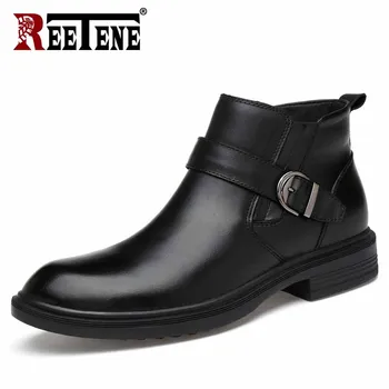 REETENE Genuine Leather Men Boots High Quality Casual Men'S Boots Big Size 46 Male High Tops Boots Warm Non-slip Boots For Men
REETENE Genuine Leather Men Boots High Quality Casual Men'S Boots Big Size 46 Male High Tops Boots Warm Non-slip Boots For Men
