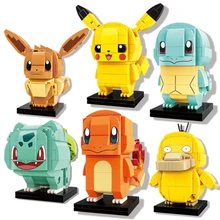 Pokemon Cartoon Anime Pokémon Pikachu Charizard Building Blocks Bricks Sets Classic Movie Dolls Model Kids Toy For Children Gift
Pokemon Cartoon Anime Pokémon Pikachu Charizard Building Blocks Bricks Sets Classic Movie Dolls Model Kids Toy For Children Gift