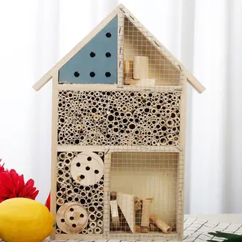 Wooden Insect House Hotel Bee Hive Habitat for Ladybugs Ladybirds lacewings 67JB
Wooden Insect House Hotel Bee Hive Habitat for Ladybugs Ladybirds lacewings 67JB
