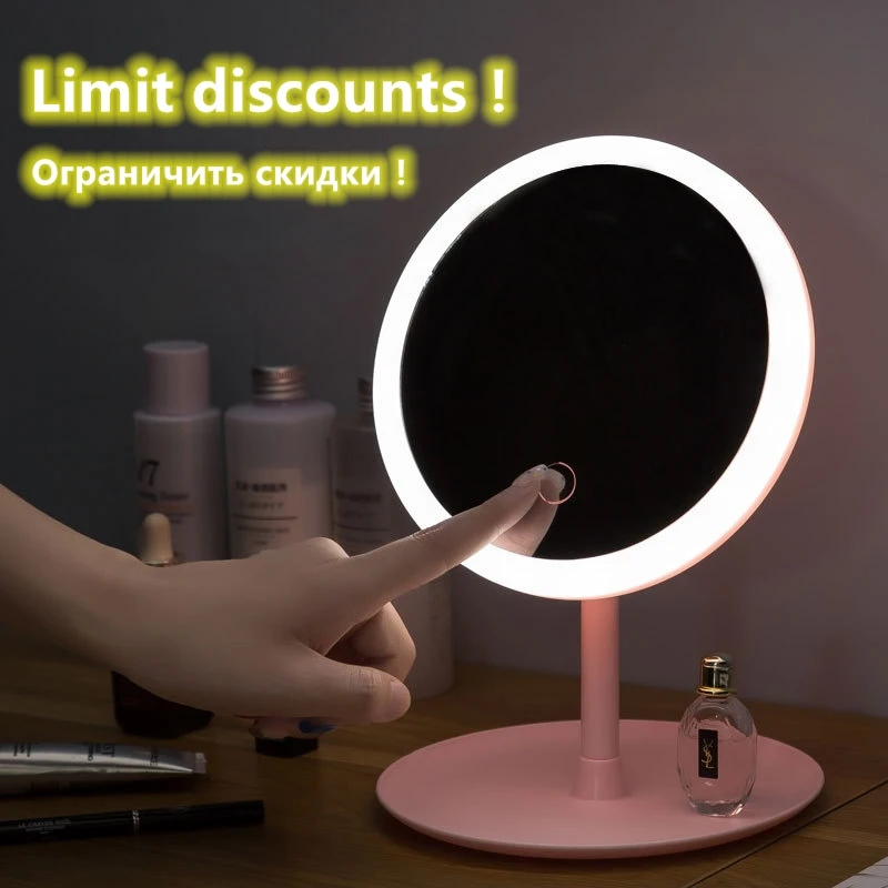 Led Mirror NL Makeup Mirror Touch Screen Vanity Mirror backlit Adjustable Mirrors Light Desk Cosmetic Light up Dropshipping
Led Mirror NL Makeup Mirror Touch Screen Vanity Mirror backlit Adjustable Mirrors Light Desk Cosmetic Light up Dropshipping