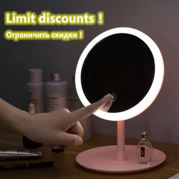Led Mirror NL Makeup Mirror Touch Screen Vanity Mirror backlit Adjustable Mirrors Light Desk Cosmetic Light up Dropshipping
Led Mirror NL Makeup Mirror Touch Screen Vanity Mirror backlit Adjustable Mirrors Light Desk Cosmetic Light up Dropshipping