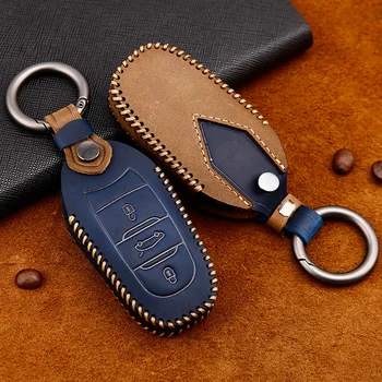 Crazy Horse Leather Car Smart Key Case for Peugeot 3008 2008 208 207 308 RCZ 408 407 307 206 107 306 508 Auto Remote Cover Chain
Crazy Horse Leather Car Smart Key Case for Peugeot 3008 2008 208 207 308 RCZ 408 407 307 206 107 306 508 Auto Remote Cover Chain
