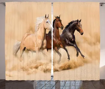 Horses Curtains 3 Horse Running in Desert Storm Mythical Mystic Messenger Animals Habitat Print Living Room Bedroom Window Drape
Horses Curtains 3 Horse Running in Desert Storm Mythical Mystic Messenger Animals Habitat Print Living Room Bedroom Window Drape