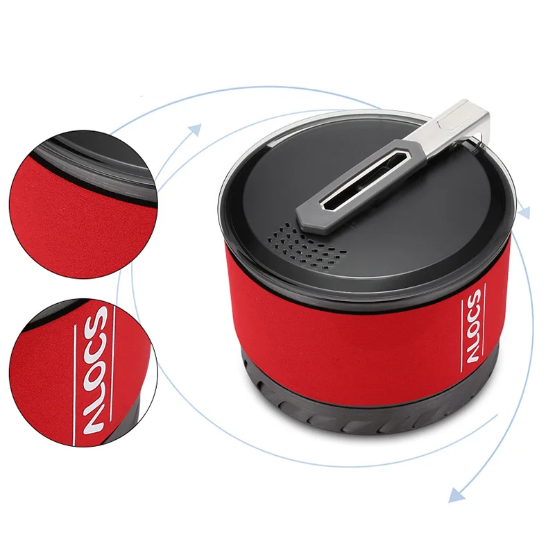 ALOCS Outdoor Camping Cookware Fast-heating Cooking Picnic Pot Folded Handle 2L Pot Cooking Cookware Supplies
ALOCS Outdoor Camping Cookware Fast-heating Cooking Picnic Pot Folded Handle 2L Pot Cooking Cookware Supplies
