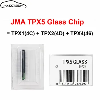 3 in 1 Car Key Chip TPX5 Glass Chip Transponder Chip =TPX1(4C)+TPX2(4D)+TPX4(46)