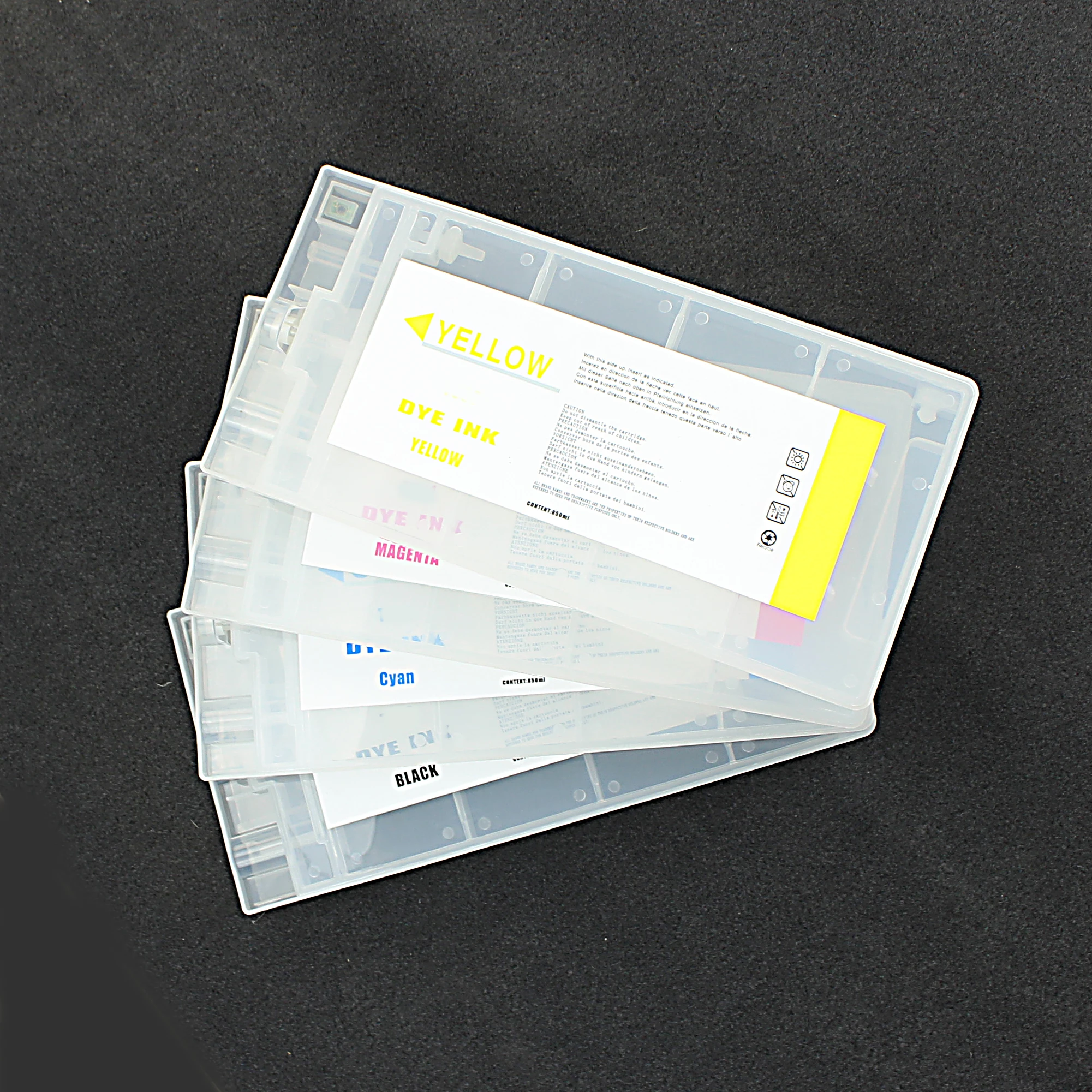 850ml/color Refillable cartridges for Noritsu D701 D703 D1005 ink cartridges with chips C M Y K
850ml/color Refillable cartridges for Noritsu D701 D703 D1005 ink cartridges with chips C M Y K