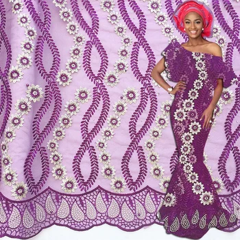 Latest African Lace Fabric 2020 Embroidery Nigerian Lace Fabric High Quality Stones French Tulle Lace Fabric For Women
Latest African Lace Fabric 2020 Embroidery Nigerian Lace Fabric High Quality Stones French Tulle Lace Fabric For Women