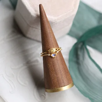 LAMOON 925 Silver Ring Sets For Women Totem Vintage Ring Natural Moonstone 14K Gold Plated Rings Fine Jewelry LMRI093
LAMOON 925 Silver Ring Sets For Women Totem Vintage Ring Natural Moonstone 14K Gold Plated Rings Fine Jewelry LMRI093