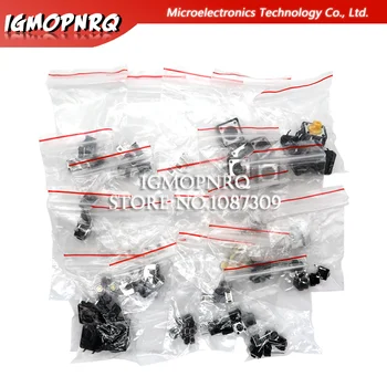125pcs 25Types Assorted Micro Push Button Tact Switch Reset Mini Leaf Switch SMD DIP 2*4 3*6 4*4 6*6 diy electronic kit
125pcs 25Types Assorted Micro Push Button Tact Switch Reset Mini Leaf Switch SMD DIP 2*4 3*6 4*4 6*6 diy electronic kit
