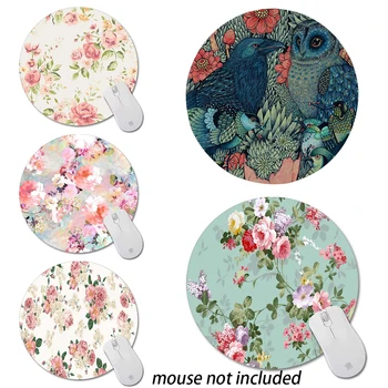 Durable Supplies Easy Clean Soft Cloth Rubber Base Non-Slip Romantic Flowers Round Shape Custom Design Gaming Mouse Pad Desktop
Durable Supplies Easy Clean Soft Cloth Rubber Base Non-Slip Romantic Flowers Round Shape Custom Design Gaming Mouse Pad Desktop