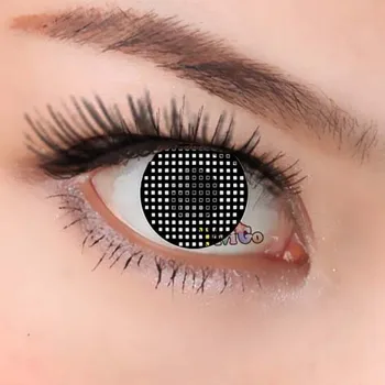 Women and Men Screen Eye Look Colored Contact Lenses Eye Makeup Halloween Cosplay CL241 black mesh
Women and Men Screen Eye Look Colored Contact Lenses Eye Makeup Halloween Cosplay CL241 black mesh