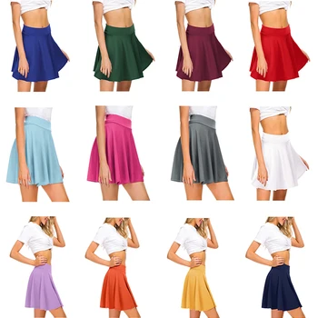 Sukienki Multicolor Sexy Hot Casual Style Lotus Leaf Skirt Solid Color Mini Pleated Skirt Fit Comfort With Elastic Band
Sukienki Multicolor Sexy Hot Casual Style Lotus Leaf Skirt Solid Color Mini Pleated Skirt Fit Comfort With Elastic Band