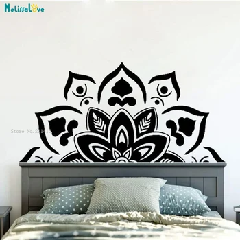 Half Of The Headboard Mandala Flower Wall Stickers Home Décor Bedroom Study Yoga Studio Vinyl Art Decals YT4635
Half Of The Headboard Mandala Flower Wall Stickers Home Décor Bedroom Study Yoga Studio Vinyl Art Decals YT4635