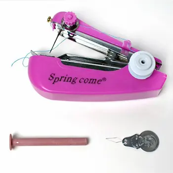 Mini Manual Portable Sewing Machine Creative Handheld Home Travel Functional Practical Sewing Machine
Mini Manual Portable Sewing Machine Creative Handheld Home Travel Functional Practical Sewing Machine