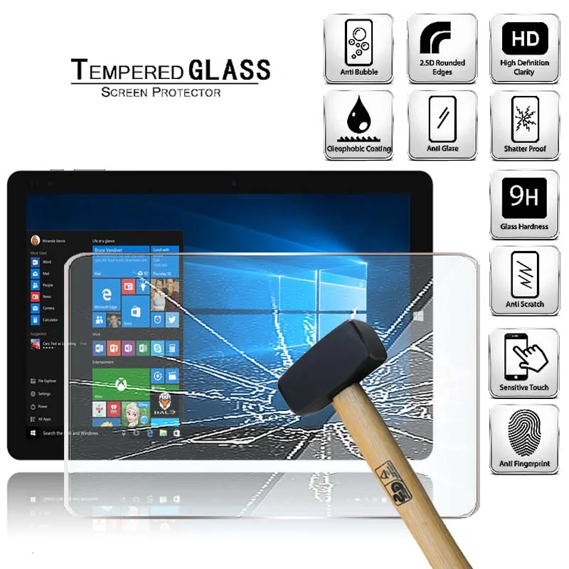 Tablet Tempered Glass Screen Protector Cover for Chuwi HiBook Pro 10.1 Anti-Screen Breakage Explosion-Proof Screen
Tablet Tempered Glass Screen Protector Cover for Chuwi HiBook Pro 10.1 Anti-Screen Breakage Explosion-Proof Screen