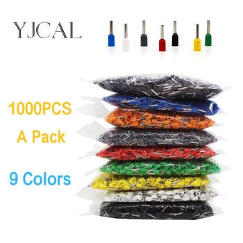1000pcs/Pack Insulated Cord End Terminal Crimp E0508 1008 1508 7508 2508 Pressure Terminal Ferrules Crimping Terminals Tubular
1000pcs/Pack Insulated Cord End Terminal Crimp E0508 1008 1508 7508 2508 Pressure Terminal Ferrules Crimping Terminals Tubular
