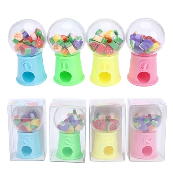 15pcs/set Creative Cartoon Mini Fruit Egg Twister Eraser Machine Bank Eraser Dispenser Stationery Office Christmas Gift Children
15pcs/set Creative Cartoon Mini Fruit Egg Twister Eraser Machine Bank Eraser Dispenser Stationery Office Christmas Gift Children