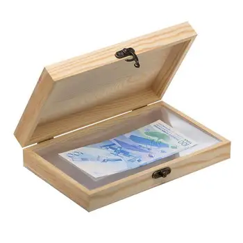 Universal Wooden Banknote Coin Paper Money Storage Box Commemorative Banknote Square Paper Money Organizer Box Collect
Universal Wooden Banknote Coin Paper Money Storage Box Commemorative Banknote Square Paper Money Organizer Box Collect