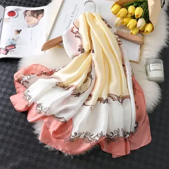 Hot 2020 Brand Women Silk Scarf Winter Lady Shawls Pashmina Hijabs Scarves Wraps Bandana Poncho Foulard Femme Scarfs Cachecol
Hot 2020 Brand Women Silk Scarf Winter Lady Shawls Pashmina Hijabs Scarves Wraps Bandana Poncho Foulard Femme Scarfs Cachecol