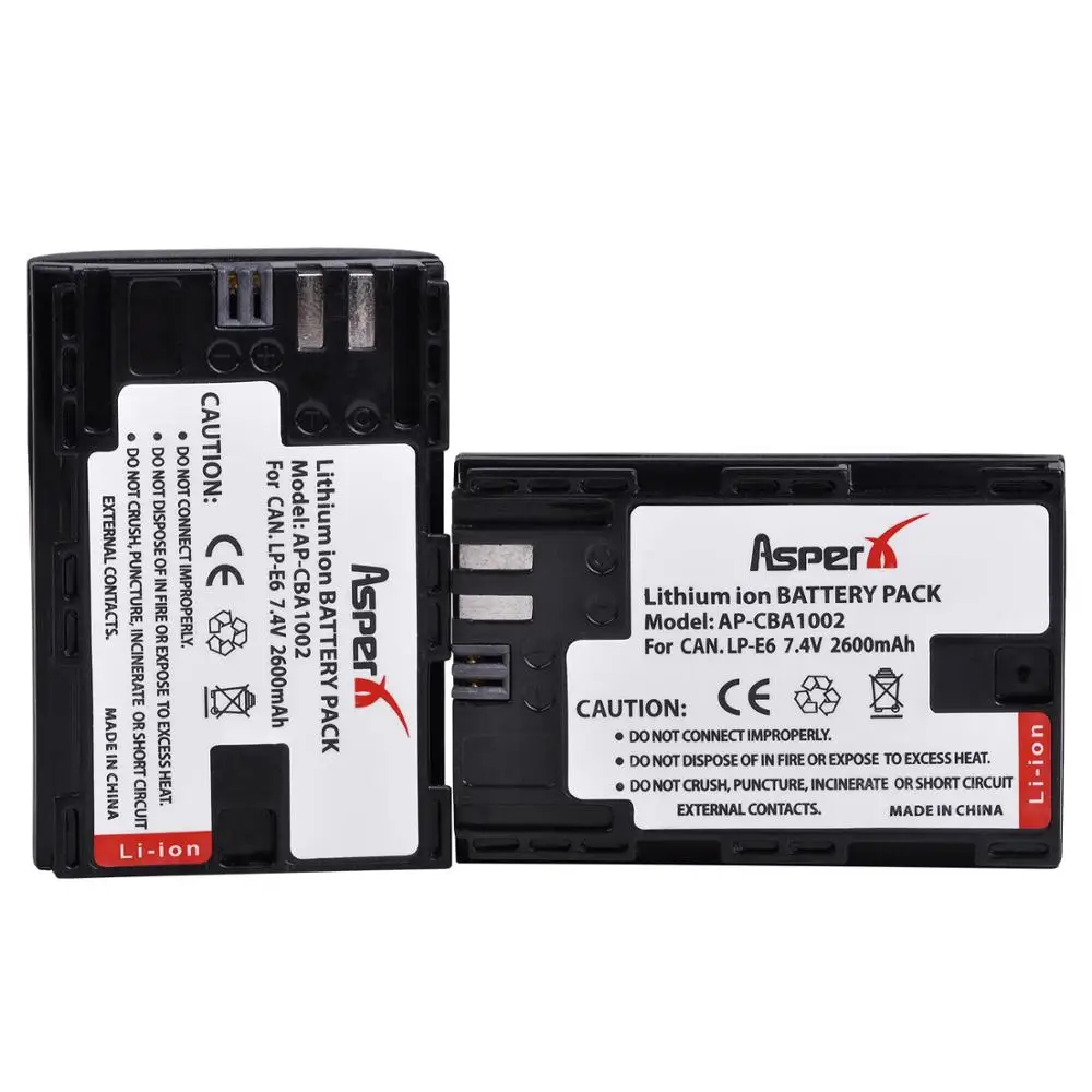 

for EOS 5DS LPE6 LP-E6N LP-E6 Camera Battery Li-ion Bateria For Canon EOS 5D Mark II III 50D 6D 60D 7D 70D 80D 90D EOS R