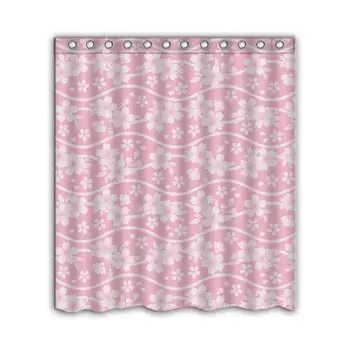 Cherry Blossom Home Fashion Design Curtain Polyester Waterproof Fabric with 12 Rust Proof Hooks,ches
Cherry Blossom Home Fashion Design Curtain Polyester Waterproof Fabric with 12 Rust Proof Hooks,ches