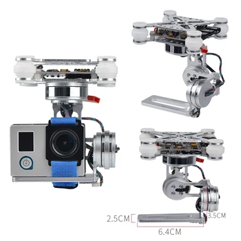 1pcs 3-Axis Brushless Gimbal Camera Mount & 32bit Storm32 Controller Broad For Gopro3/Gopro4/SJ4000/XiaoMi Camera
1pcs 3-Axis Brushless Gimbal Camera Mount & 32bit Storm32 Controller Broad For Gopro3/Gopro4/SJ4000/XiaoMi Camera