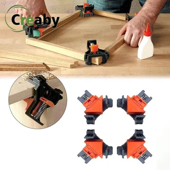 1/4pcs 90 Degree Right Angle Clamp Fixing Clips Picture Frame Corner Clamp Woodworking Corner Clip For Carpentry FurnitureRepair
1/4pcs 90 Degree Right Angle Clamp Fixing Clips Picture Frame Corner Clamp Woodworking Corner Clip For Carpentry FurnitureRepair