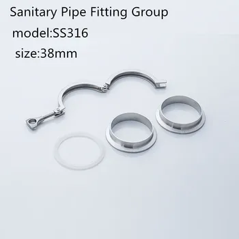 OD 38MM Sanitary Pipe Fitting Set Sanitary Pipe Welded Ferrule Joint + Clamp + Silicone Pad Stainless Steel SUS SS316
OD 38MM Sanitary Pipe Fitting Set Sanitary Pipe Welded Ferrule Joint + Clamp + Silicone Pad Stainless Steel SUS SS316