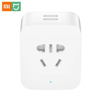 Xiaomi Mijia Smart Socket Bluetooth Gateway Version Dual-port USB WiFi Plug Converter Mijia APP Control Smart Home Device
Xiaomi Mijia Smart Socket Bluetooth Gateway Version Dual-port USB WiFi Plug Converter Mijia APP Control Smart Home Device