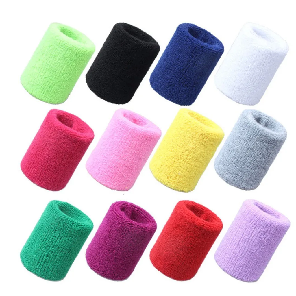 1PC Colorful Cotton Unisex Sport Sweatband Wristband Wrist Protector Running Badminton Basketball Brace Terry Cloth Sweat Band
1PC Colorful Cotton Unisex Sport Sweatband Wristband Wrist Protector Running Badminton Basketball Brace Terry Cloth Sweat Band