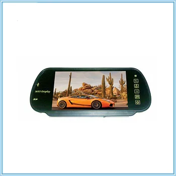 7 Inch Car MP5 Rearview Mirror Display MP5 HD Display Reversing Preferred Resolution Up To 800*480 Car Reversing Display