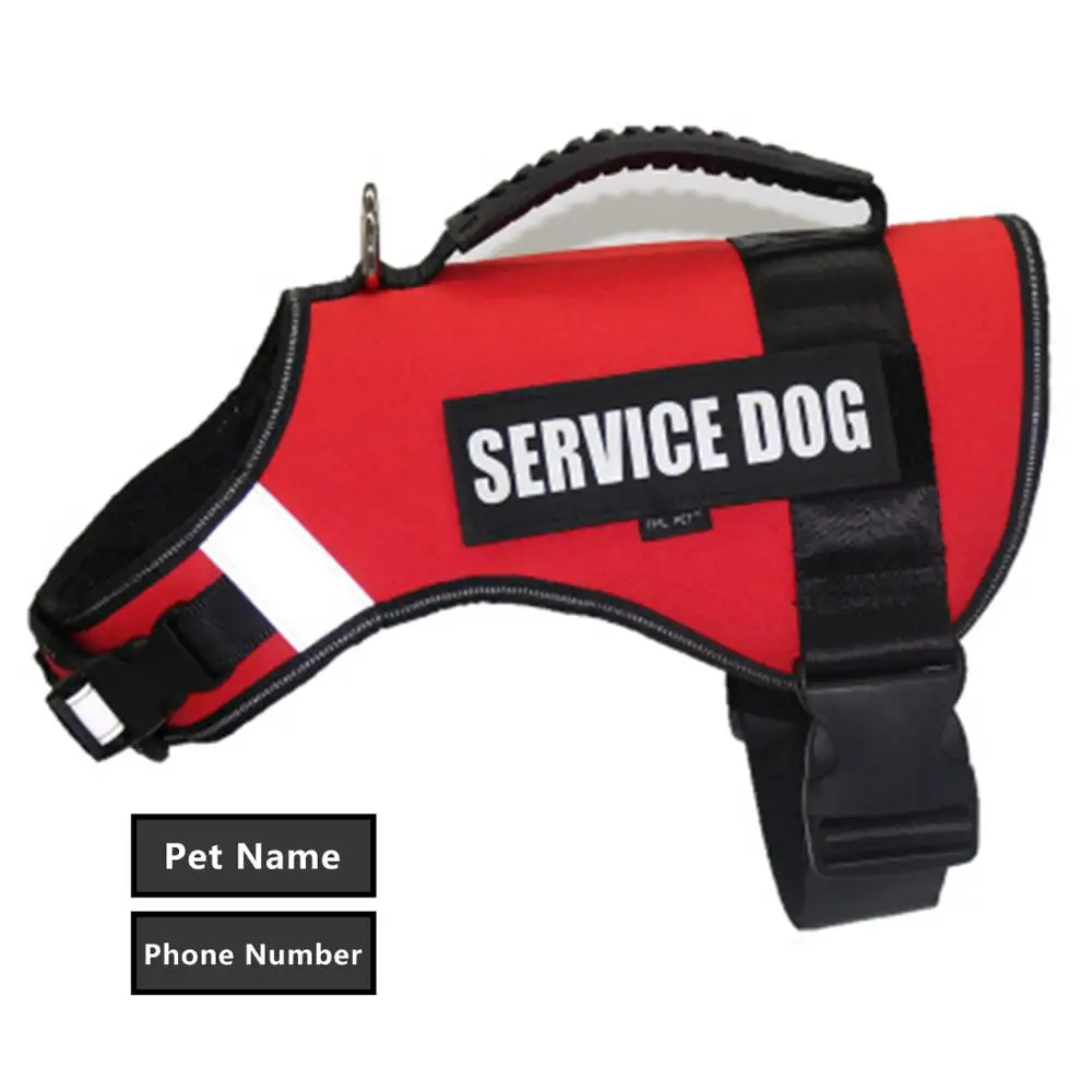 Reflective Dog Harness No Pull Customize Vest for Small Medium and Large Dog Premium Adjustable Explosion-proof Pet Harness
Reflective Dog Harness No Pull Customize Vest for Small Medium and Large Dog Premium Adjustable Explosion-proof Pet Harness