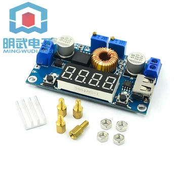 5A XL4015 constant voltage constant current buck power module voltage and current display LED driver lithium battery charging
5A XL4015 constant voltage constant current buck power module voltage and current display LED driver lithium battery charging