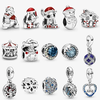 2020 New Christmas House Snowman Santa Charm Bead Fit Original Pandora Bracelet Silver 925 Bracelet for Women DIY Making Jewelry
2020 New Christmas House Snowman Santa Charm Bead Fit Original Pandora Bracelet Silver 925 Bracelet for Women DIY Making Jewelry