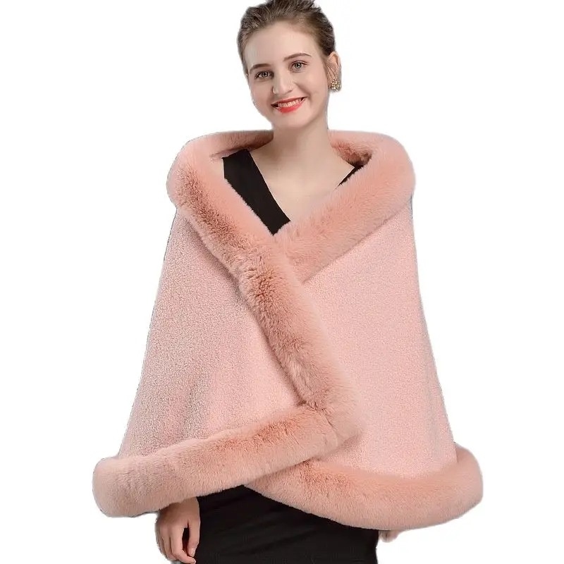 1001 Европейская и американская мода из искусственного меха кролика рекс утолщенная шаль женская зимняя накидка
1001 Европейская и американская мода из искусственного меха кролика рекс утолщенная шаль женская зимняя накидка