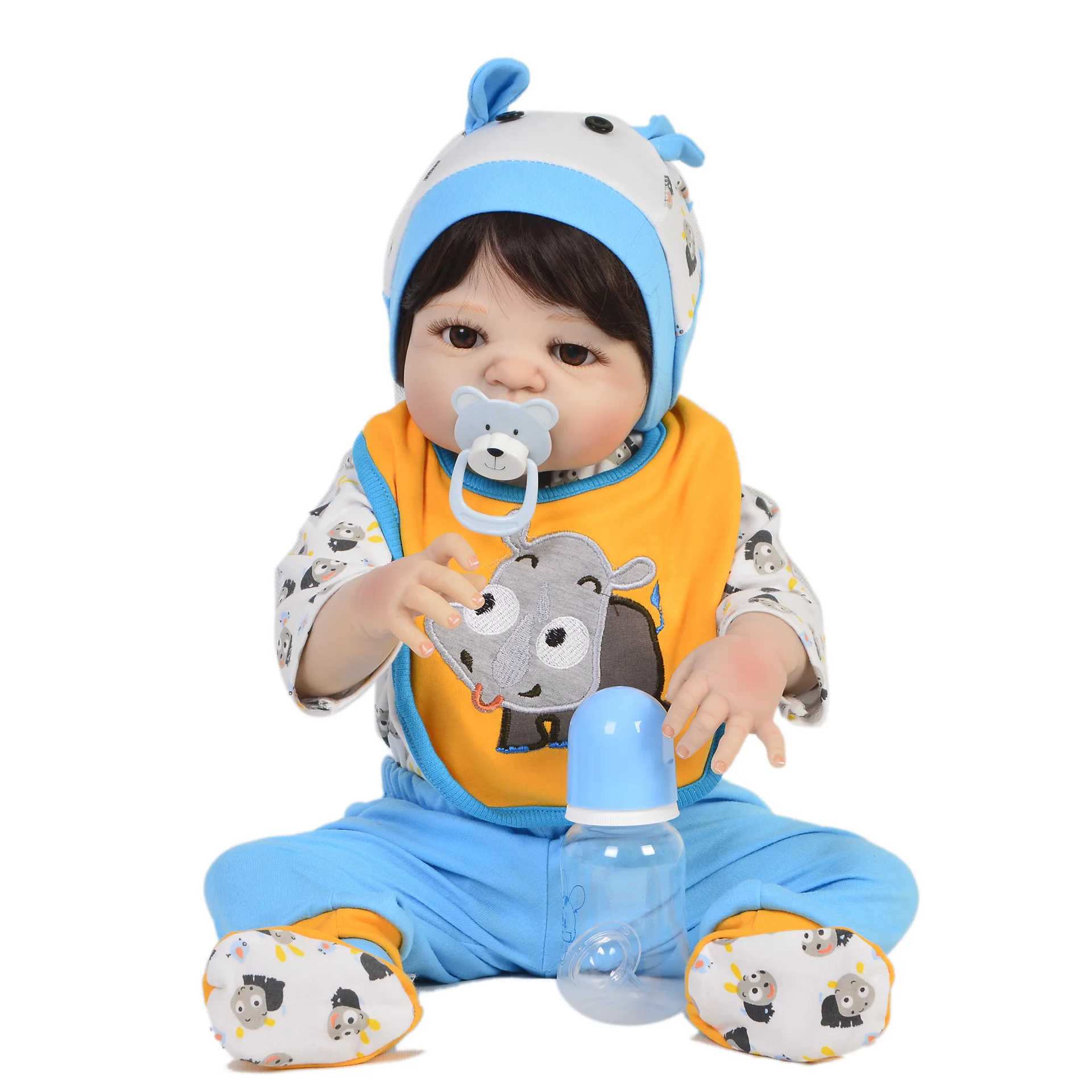 Keiumi All Silica Gel 57cm Reborn Baby Doll Reborn Baby Doll 23-Inch Model Infant Hot Selling 
Keiumi All Silica Gel 57cm Reborn Baby Doll Reborn Baby Doll 23-Inch Model Infant Hot Selling