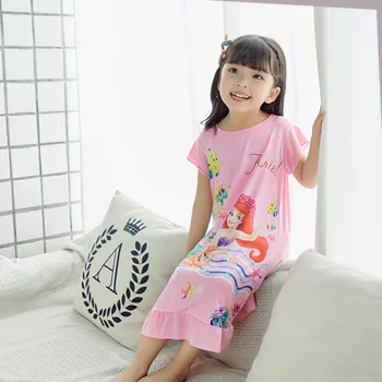 2020 Fashion Children Clothing Summer Girls Dresses Baby Pajamas Cotton Princess Nightdress Girl Sleepwear Kids cute Nightgown
2020 Fashion Children Clothing Summer Girls Dresses Baby Pajamas Cotton Princess Nightdress Girl Sleepwear Kids cute Nightgown