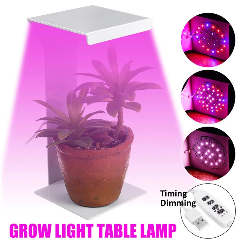 New 50W Led Grow Light Full spectrum 38LED Plant Grow Lamps Dimming High Power LED Grow Light Hydroponic seeding Lamps USB Power
New 50W Led Grow Light Full spectrum 38LED Plant Grow Lamps Dimming High Power LED Grow Light Hydroponic seeding Lamps USB Power