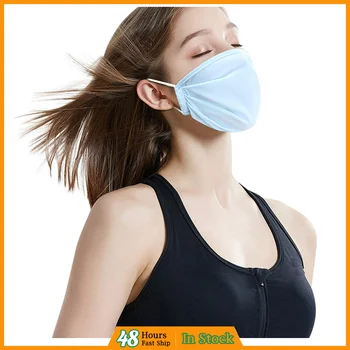 Solid Color Face Mask mascarilla reutilizable Ice Silk Cold Texture Summer Cooling Face Cover Washable Sunscreen Mask 2pcs
Solid Color Face Mask mascarilla reutilizable Ice Silk Cold Texture Summer Cooling Face Cover Washable Sunscreen Mask 2pcs