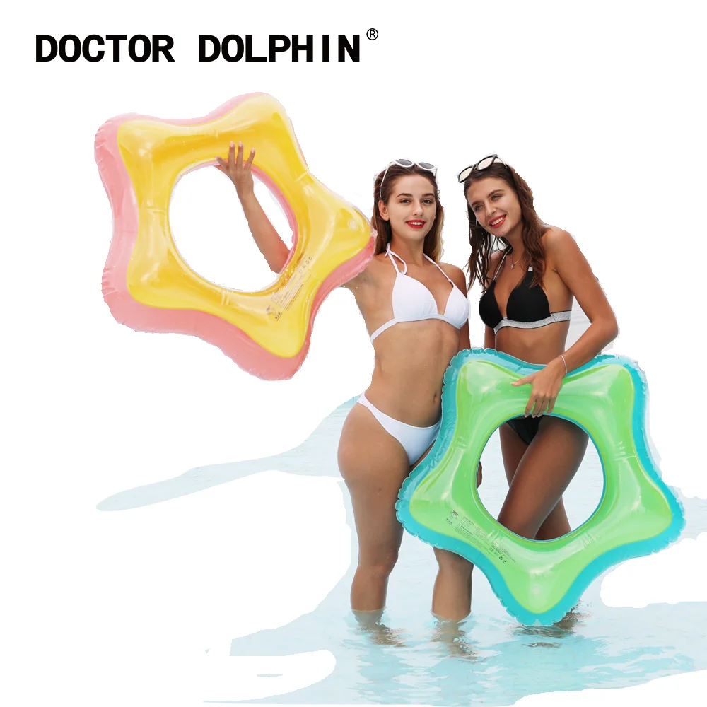 Фото Доктор Дельфин звезда Форма Плавание кольцо 28 дюймов с плоской - купить