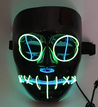 LED Mask Scary Mask Horror Mask Skull Mask LED Light Up Vendetta Mask EL Wire Light Up For Halloween Costume Cosplay Party
LED Mask Scary Mask Horror Mask Skull Mask LED Light Up Vendetta Mask EL Wire Light Up For Halloween Costume Cosplay Party