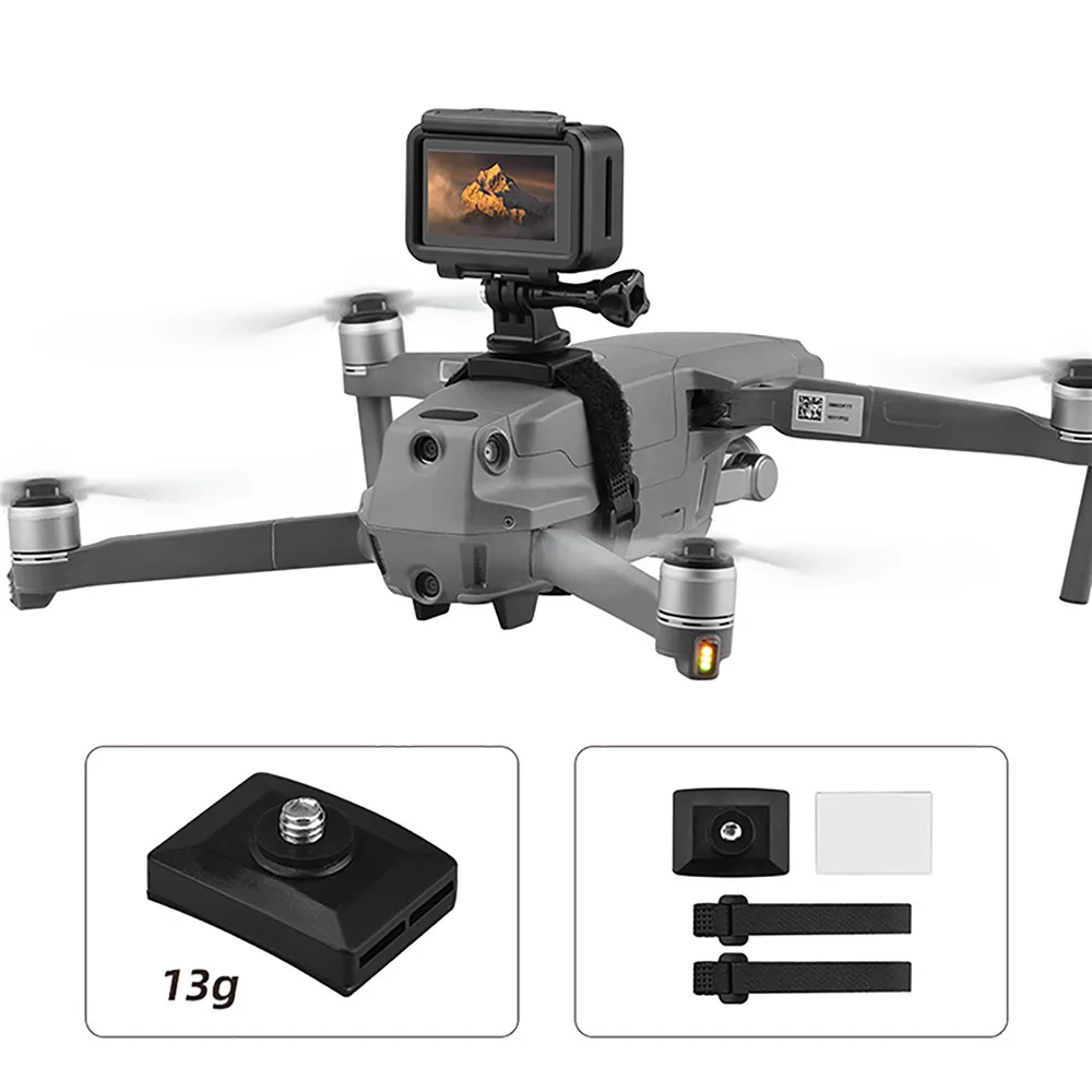 Camera Fill Light Holder Mount Bracket Top Expansion Kit for DJI Mavic 2/ Air 2 /Pro /Mini /Air Drone For GOPRO /Osmo Action
Camera Fill Light Holder Mount Bracket Top Expansion Kit for DJI Mavic 2/ Air 2 /Pro /Mini /Air Drone For GOPRO /Osmo Action