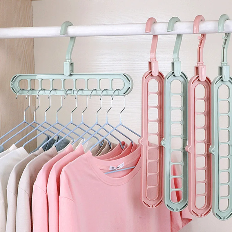 1PCS 360 Space Saving Magic Multi-port Support Circle Hanger Drying Rack Multifunction Plastic Clothes Home Storage Hanger
1PCS 360 Space Saving Magic Multi-port Support Circle Hanger Drying Rack Multifunction Plastic Clothes Home Storage Hanger
