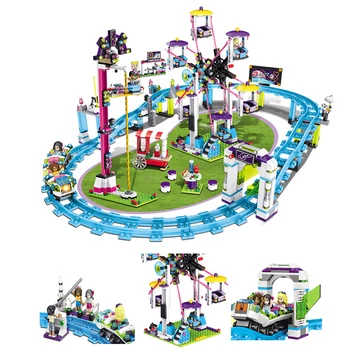 Friends Roller Coaster Heartlake City Amusement Park Toys for girls boys Model Building Blocks Bricks Set Compatible Lepining
Friends Roller Coaster Heartlake City Amusement Park Toys for girls boys Model Building Blocks Bricks Set Compatible Lepining