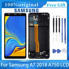 6.0" LCD For Samsung Galaxy A7 2018 A750 LCD Display Touch Screen Digitizer Assembly 
6.0" LCD For Samsung Galaxy A7 2018 A750 LCD Display Touch Screen Digitizer Assembly